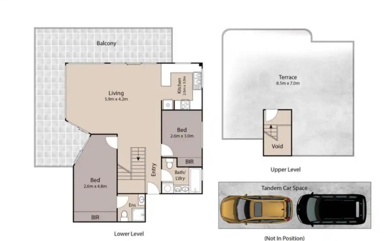 Apartment Penthouse With Private Rooftop On The Broadwater